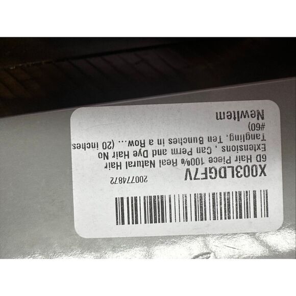 100% Real human Natural Hair Extensions,Ten Bunches (20Inch, #60) blonde - Picture 6 of 6